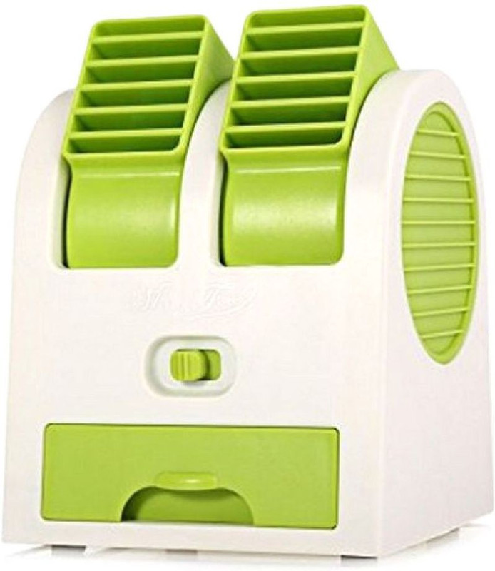 spacci Mini Portable Cooler Water & Ice Cooling Air Conditioner Fan S_0004 USB Air Cooler(Multicolor)