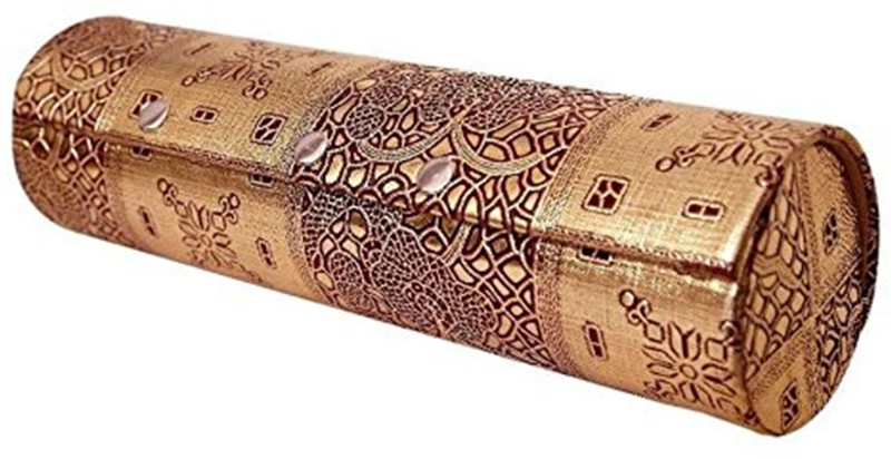 ss creation bangle47 High quality Bangle's Box, Compartments :4, Dimension L-30 cm 8 Diameter Vanity Box(Golden)