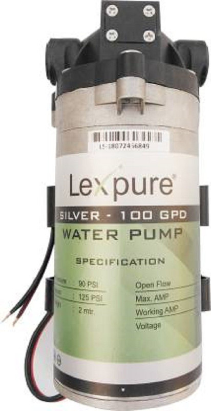 Lexpure Silver Booster RO Pump-100 GPD 24v DC Diaphragm Water Pump(0.01 hp)