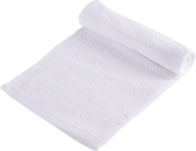 vgstore Cotton 350 GSM Hand Towel(Pack of 2, White)