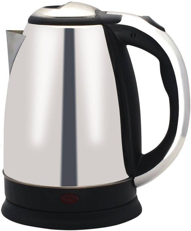 Zeom ™SC-1838 Cordless Hot Water Coffee Tea Pot Boiler Kitchen Electric Kettle  (1.8 L, Silver) Electric Kettle(1.8 L, Silver)