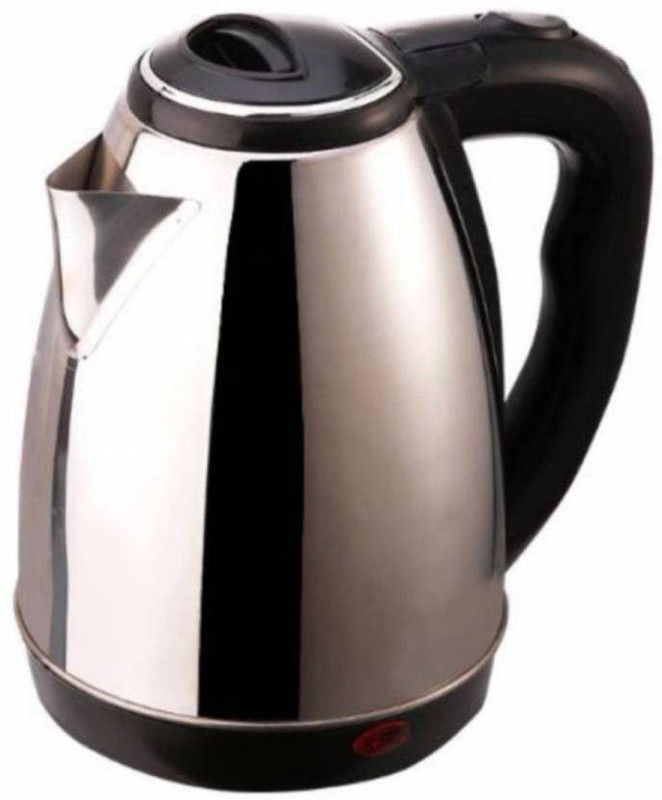 Zeom ™SC-1838 Stainless Steel Tea Heater with Auto Shut Off & Boil Dry Protection Electric Kettle  (1.8 L, Silver) Electric Kettle(1.8 L, Silver)