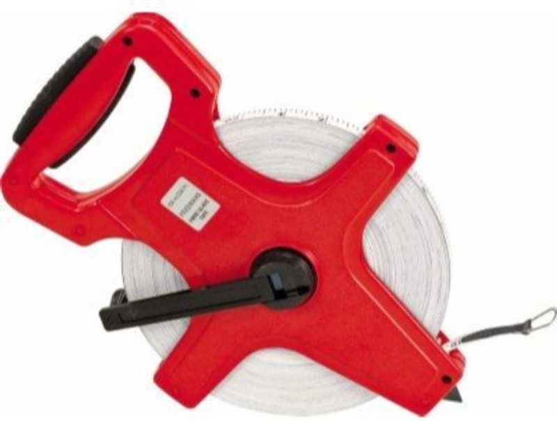 FREEMANS I O.Reel 100m Fibre Measurement Tape(100 Metric)
