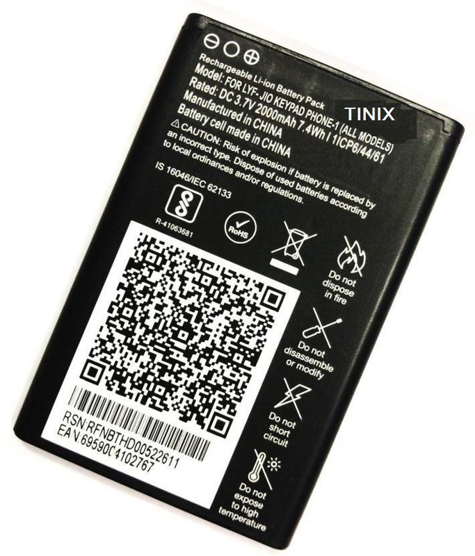 Tinix Mobile Battery For Jio Lyf Jio Keypad Mobile Buy Online In Grenada At Grenada Desertcart Com Productid