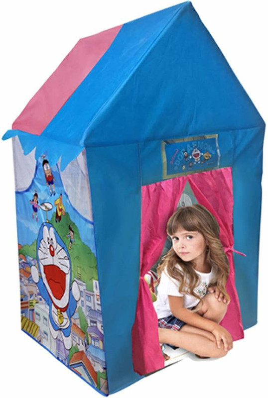 CkTech Doraemon Pipe Play Tent House for Kids Multicolor Tent(Blue)