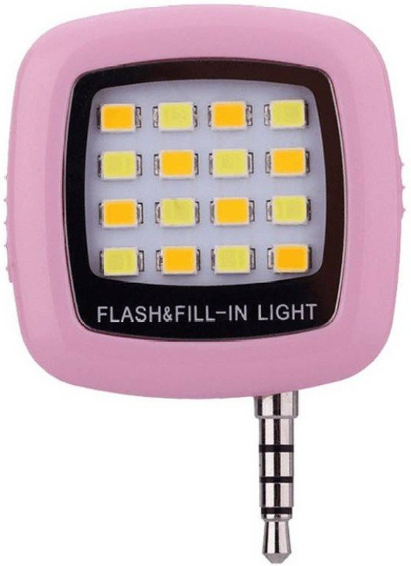 Generix 3.5 Selfie Flash(Adjustable Brightness Pink)