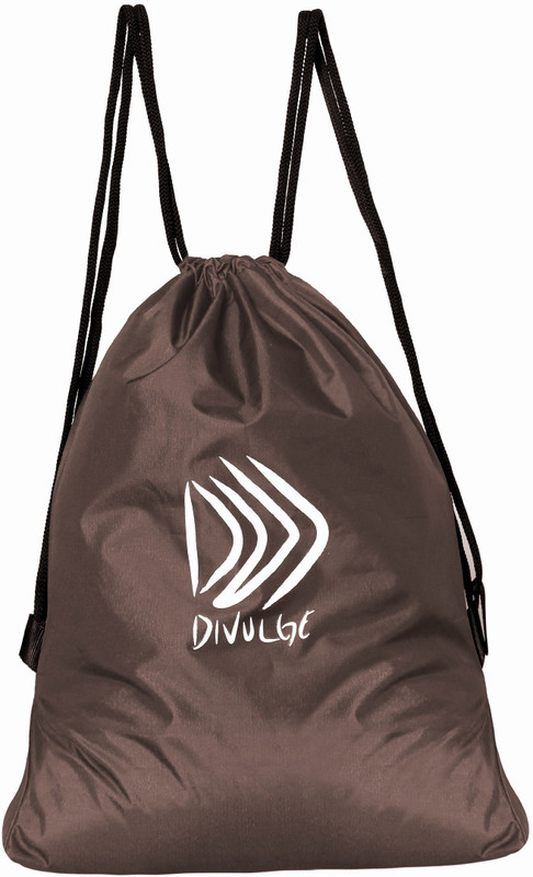 divulge Drawstring bags 18 L Backpack(Brown)