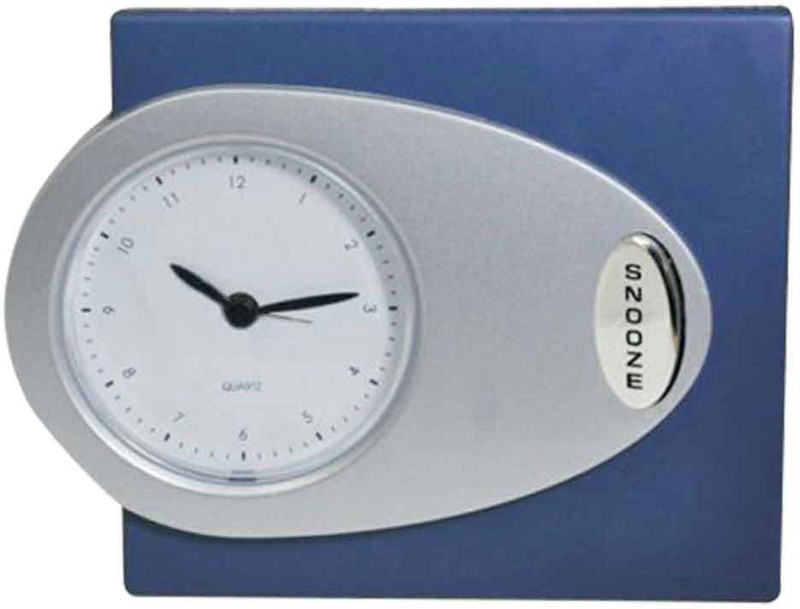 sipshoppe Analog-Digital Blue, Green, Brown, Grey Clock