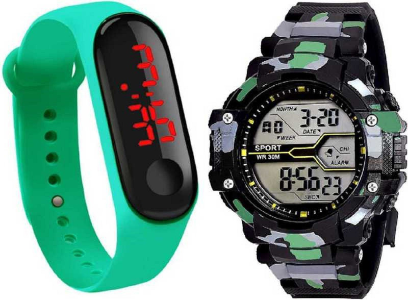 azre Ncs 5588-Original Military Army Latest Sport Digital Watch For Boys & Men Analog-Digital Watch  - For Boys