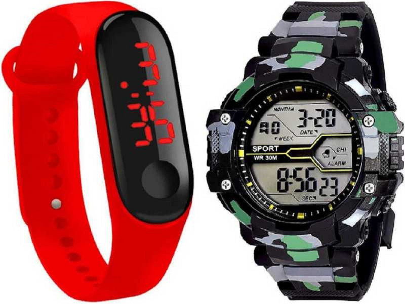 azre Ncs 5588-Original Military Army Latest Sport Digital Watch For Boys & Men Analog-Digital Watch  - For Boys