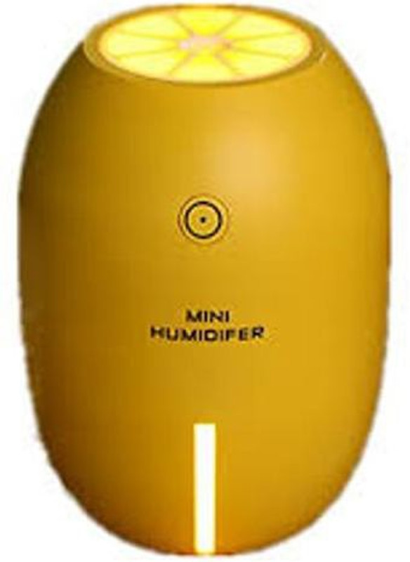Prabhu Sales Lemon Shape Ultrasonic Cool Mist Maker Steam Diffuse Portable Room Air Purifier(Yellow)
