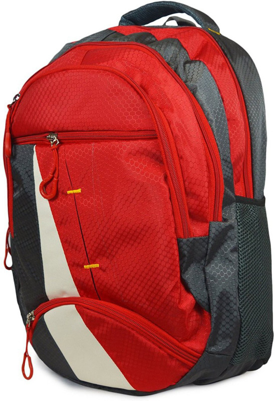 somy College Bags, Office, Travel, School, Unisex 24 L Laptop Backpack(Red, Blue, White)