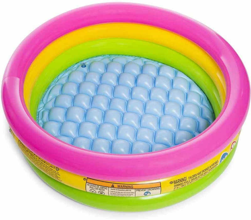 MEGREK 3 FEET SWIMMING POOL(Multicolor)