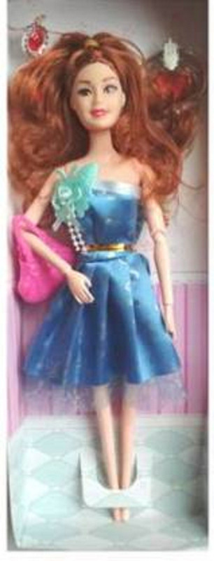 shubhcollection PARTY OUTFIT DOLL(Blue)