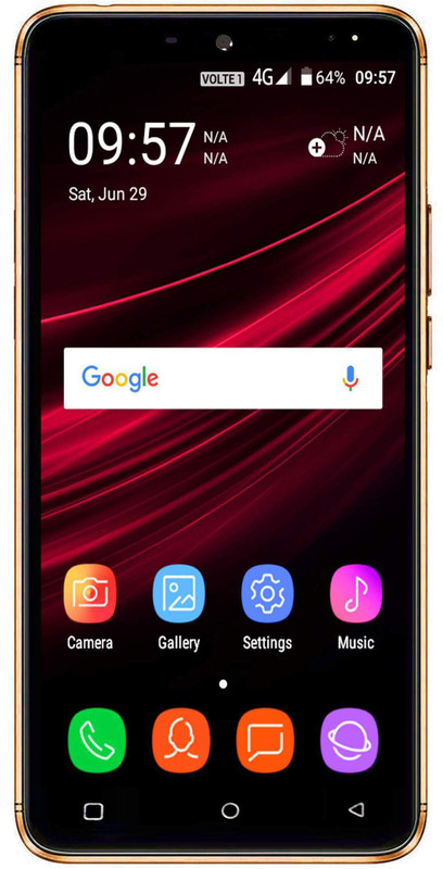 Uinitel F2 (Gold, 16 GB)(2 GB RAM)