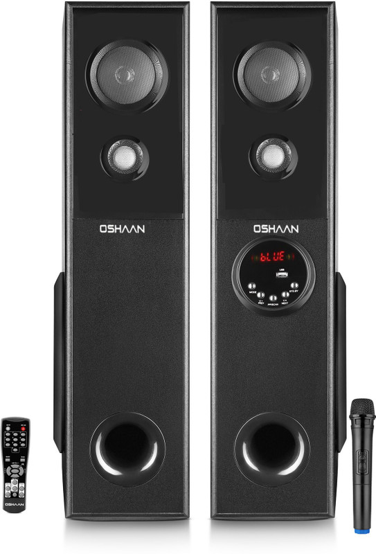 Buy Oshaan MINI Tower Multimedia Speaker TWS1 MIC MINI TOWER