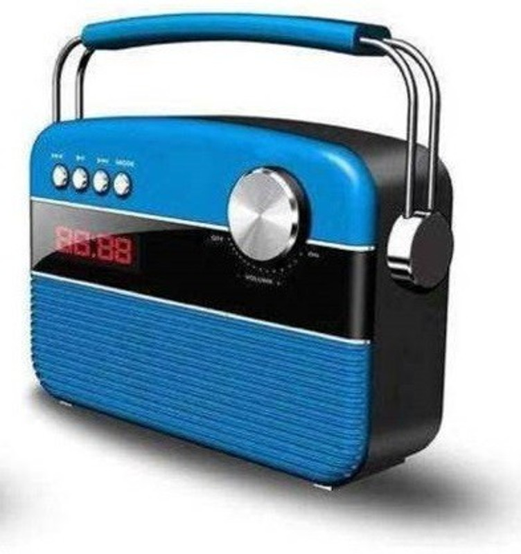 awf Carvaan Premium Portable Bluetooth Home Audio Speaker 10 W Bluetooth Home Theatre(Blue, Black, Stereo Channel)