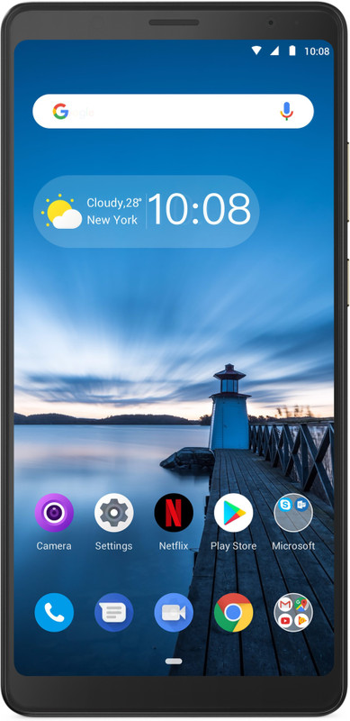 Lenovo Tab V7 64 GB 6.9 Inch with Wi-Fi+4G Tablet (Onyx Black)