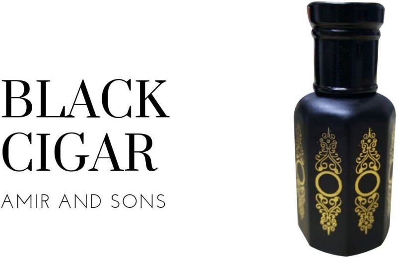 Amir and Sons BLACK CIGAR FOR MENS ATTAR LONG LASTING NON ALCOHOLIC Herbal Attar(Woody)