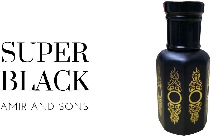 Amir and Sons SUPER BLACK ATTAR NON ALCOHOLIC LONG LASTING Floral Attar(Woody)