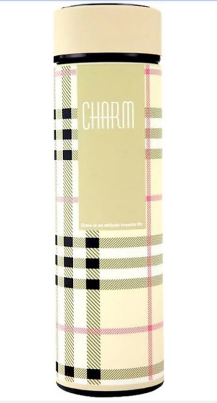 littletreasures hot n cold stainless steel bottle 500 ml Bottle(Pack of 1, Beige)