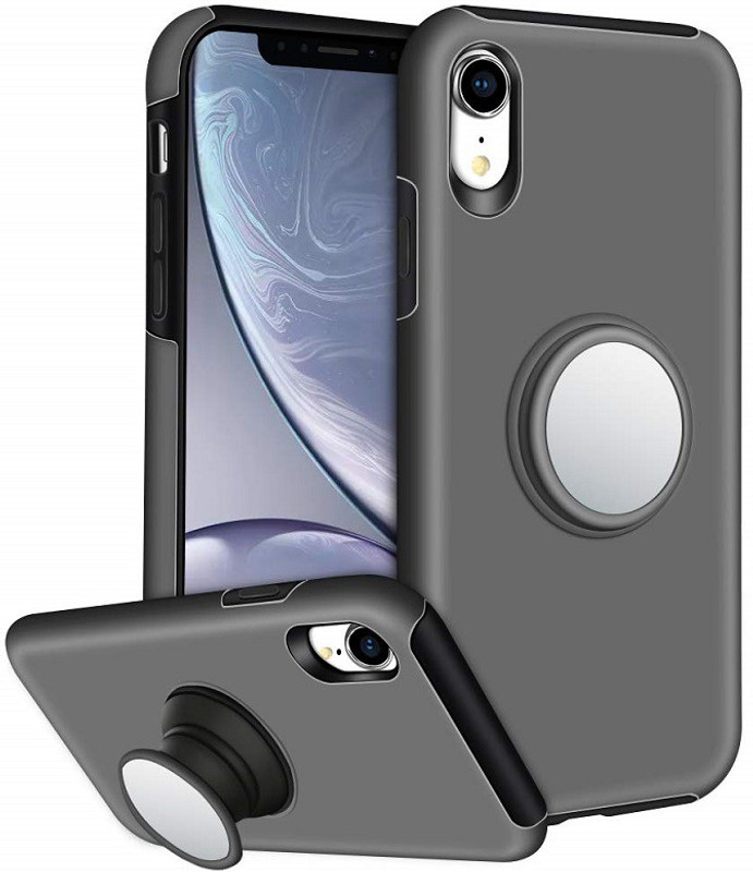 BESTTALK Back Cover for Apple iPhone XR(Grey)
