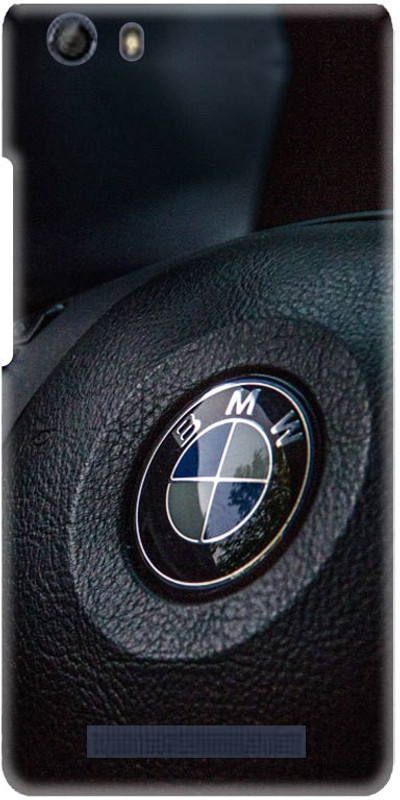 LEEMARA Back Cover for Gionee M5 Lite - BMW Logo Print On Back Cover(Multicolor, Hard Case)