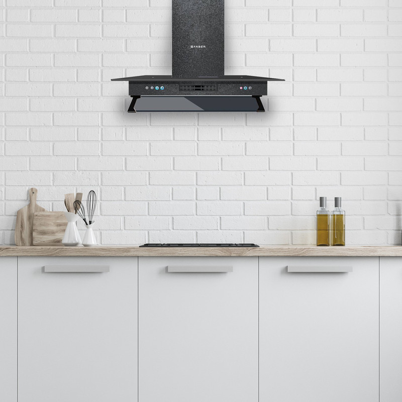 Faber Hood 3N1 Aerostation Glamour FT AB LTW90 Wall Mounted Chimney(Alligator Black 1000 CMH) Faber Hood 3N1 Aerostation Glamour FT AB LTW90 Wall Mounted Chimney(Alligator Black 1000 CMH)