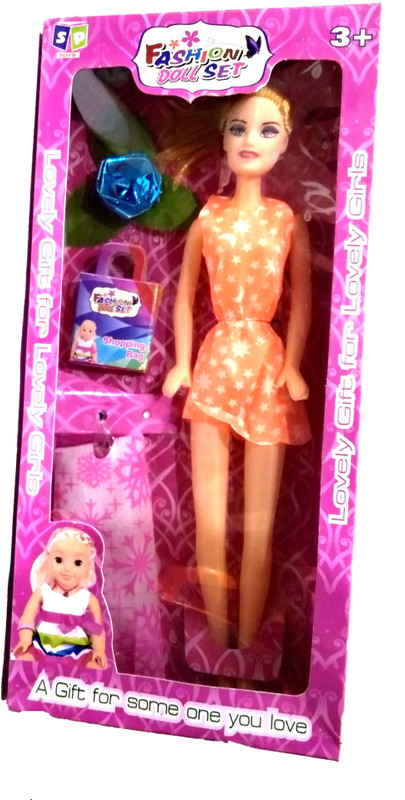 ambika creations doll 0444(Orange)