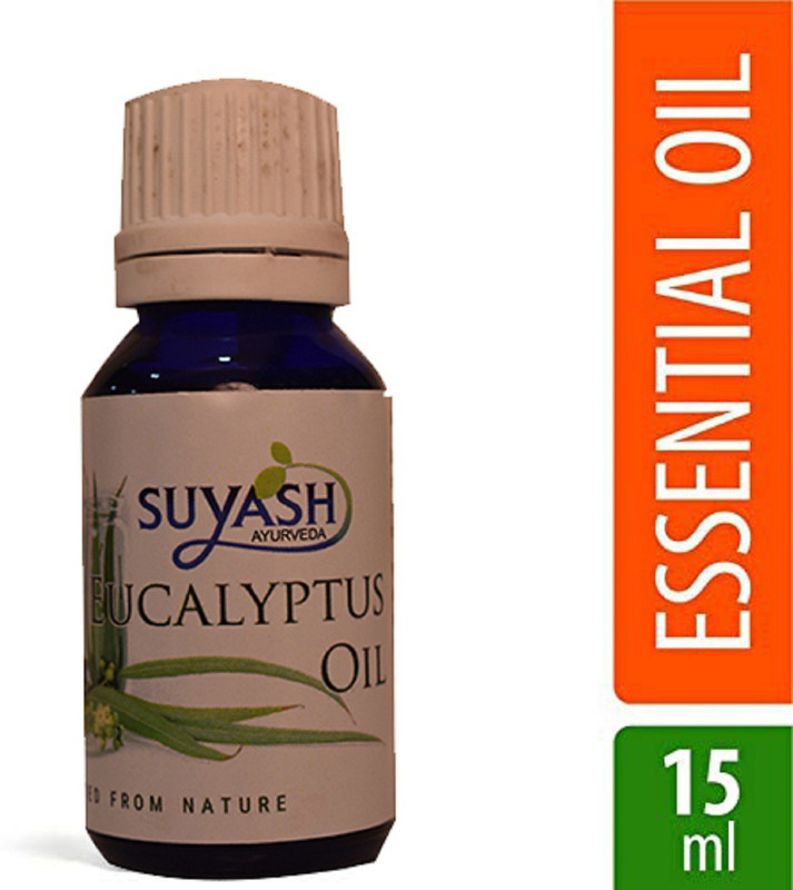 suyash ayurveda Eucalyptu Oil 100% Pure, Cold Pressed, Natural | Ultimate Treatment For Face, Hair Oil(15 ml)