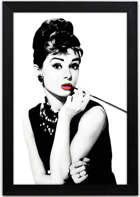 braj art gallery Wood Photo Frame(Black, 1 Photos)
