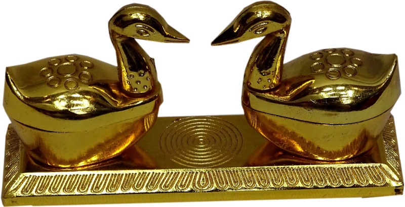 the giftory Decorative Showpiece  -  10 cm(Brass, Gold)