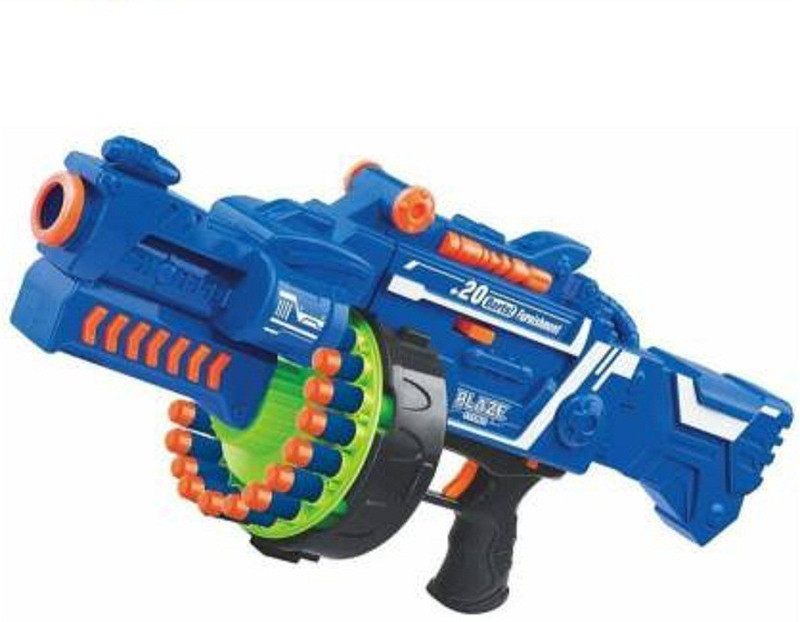 OBLETTER TRADE New Branded Soft Bullet Automatic Gun, 40 Darts Included(Multicolor)