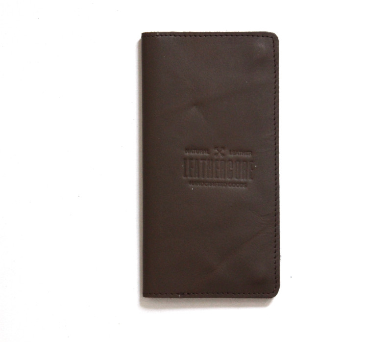 leathercore Women Brown Genuine Leather Wallet(4 Card Slots)