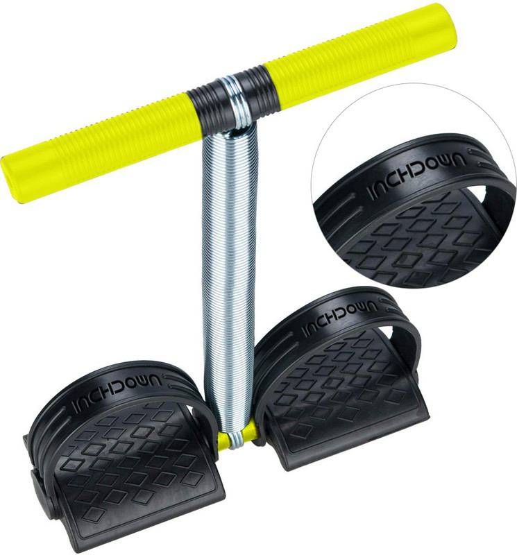 inchdown Ab Excersizer - No. 1 Rated Fitness Equipment for Home Ab Ab Exerciser(Yellow)