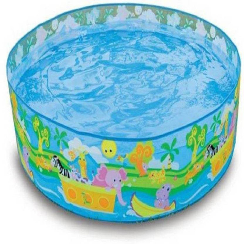 Shopjamke 6 feet swimming pool for kids (Multicolor) Bath Toy(Blue)