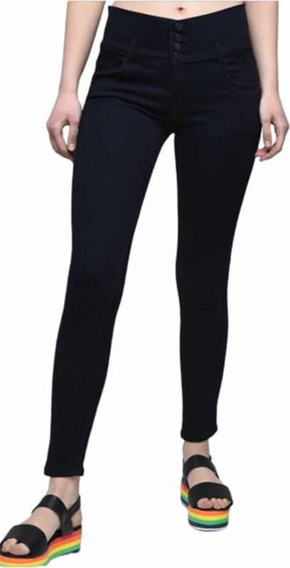 blue poison Slim Women Black Jeans