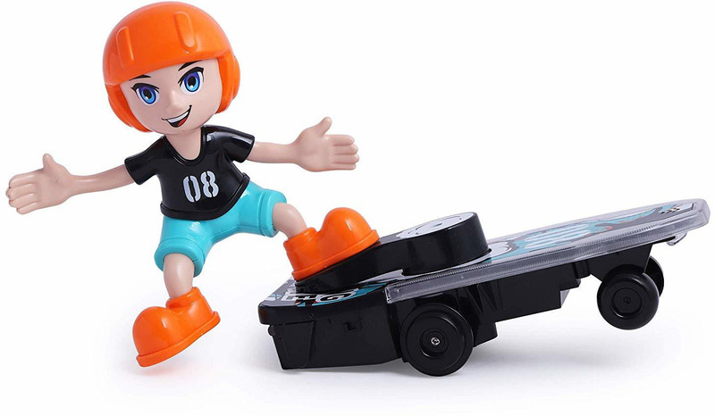 parthishy traders Cartoon Electric Stunt Scooter Skateboard with Light Music(Multicolor)
