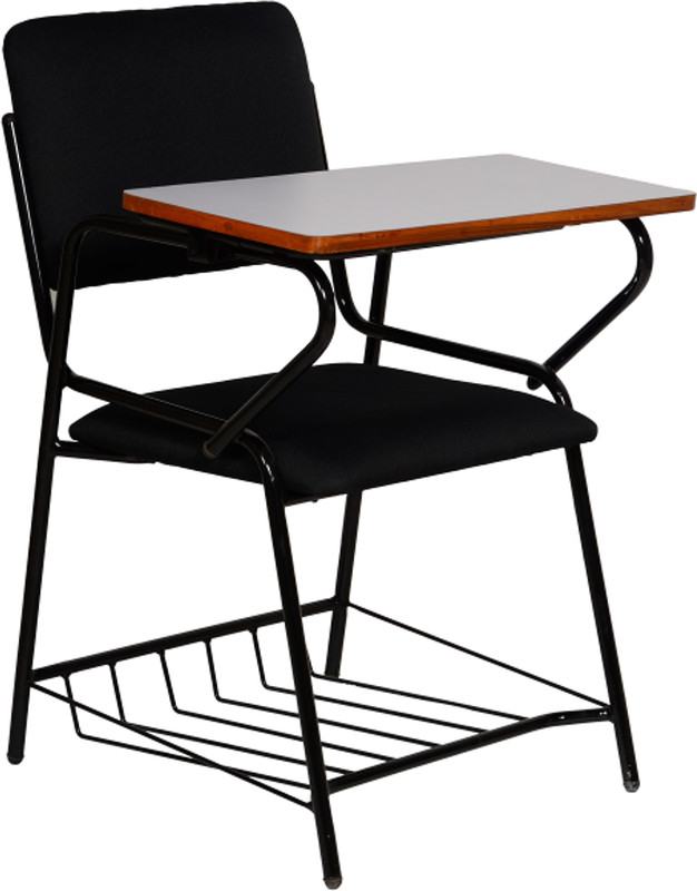 kozy corner Polyester Study Arm Chair(Black)