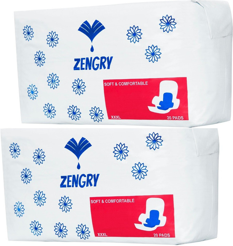 zengry jumbo xxxl Sanitary Pad(Pack of 40)