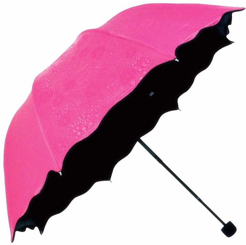 SENTROLITE Mini Blossom Magic Compact for Girls and Women Men/Women/Rainy & Sun Umbrella Umbrella(Violet)