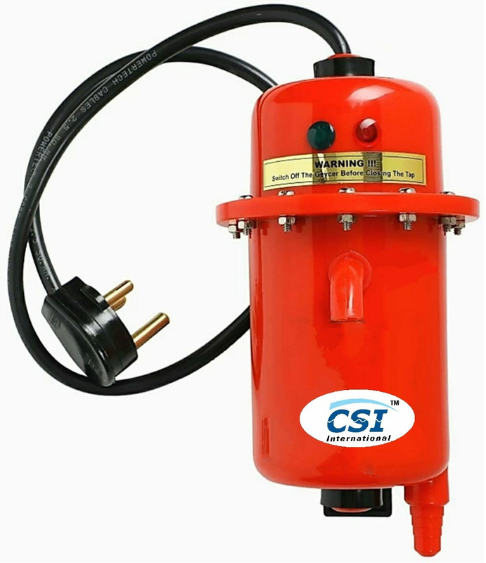 capital 1 L Instant Water Geyser (PORTABLE GEYSER, Orange)