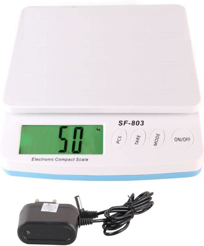 indoson electronic compact scale Weighing Scale(White)
