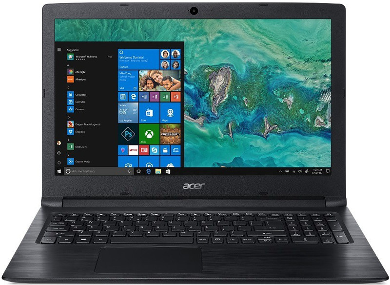 Acer Aspire 3 Pentium Gold - (4 GB/1 TB HDD/Windows 10 Home) A315-53-P3UE Laptop(15.6 inch, Obsidian Black, 2.1 kg)