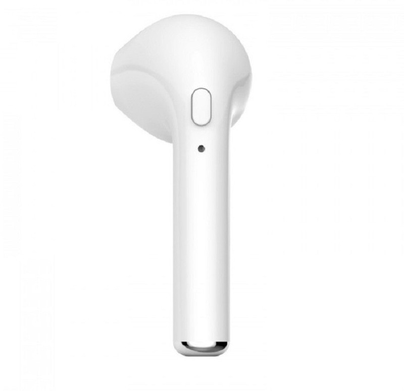 pervious Bluetooth Headset, Mini Earbud Headphones wireless Bluetooth Headset with Mic(White, In the Ear)