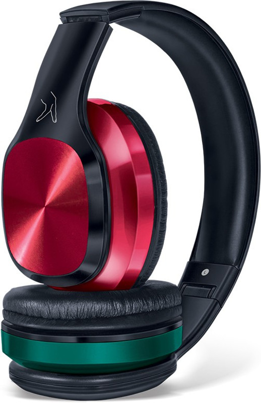 fingers Sugar-n-Spice H1 Bluetooth Headset with Mic(Ruby Red-n-Emerald Green, Over the Ear)