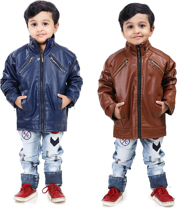 chic mode Full Sleeve Solid Boys Jacket