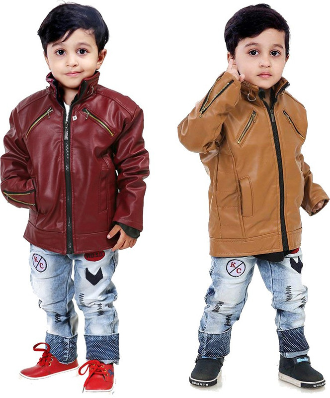 chic mode Full Sleeve Solid Boys Jacket