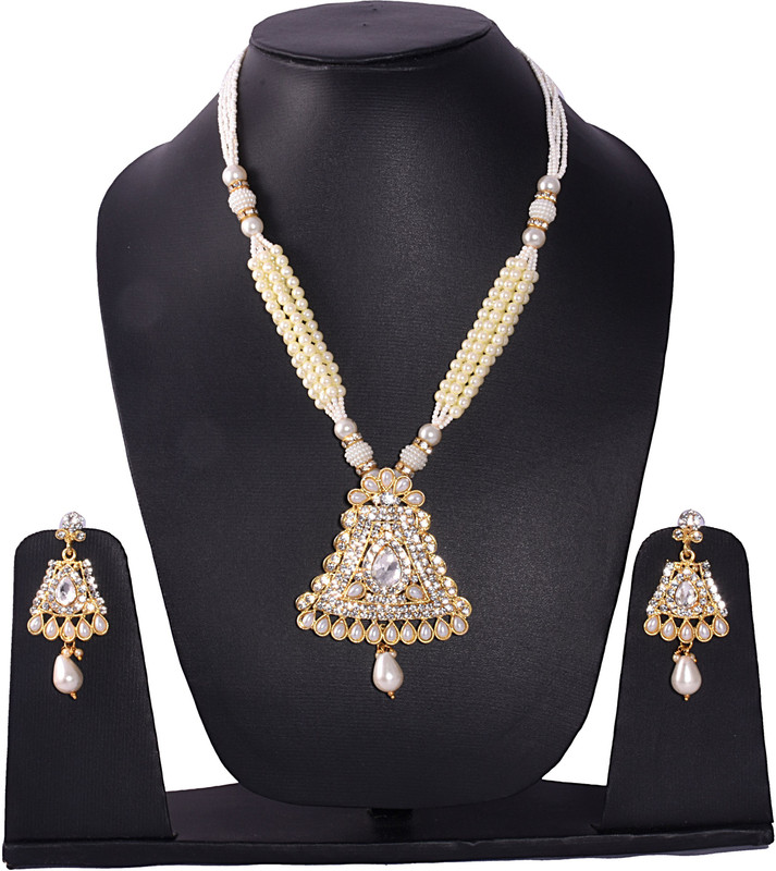 kanojia collections Alloy Jewel Set(Gold)