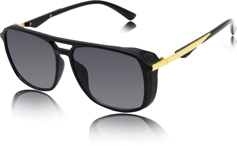 fashion sunglasses Rectangular Sunglasses(Grey)